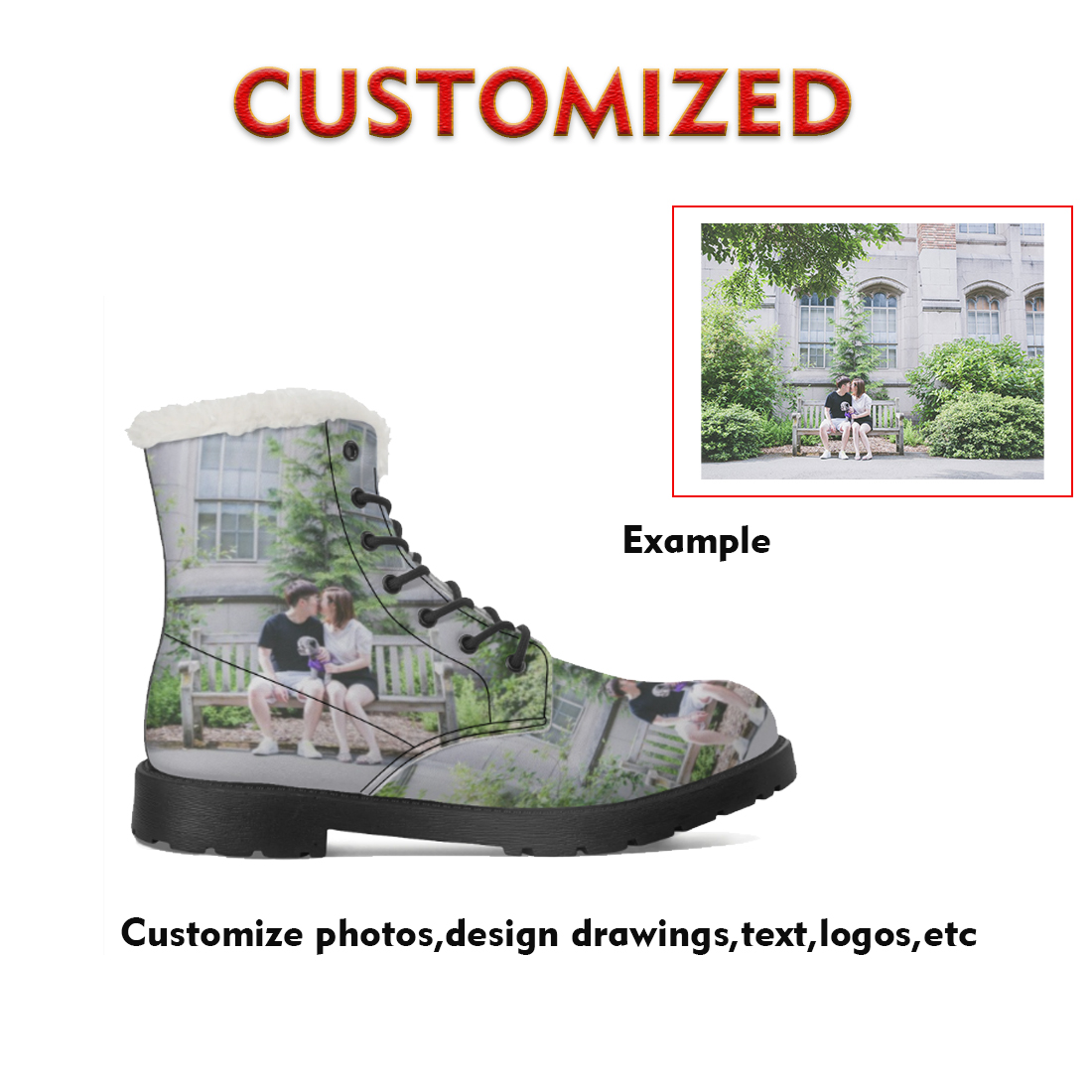 Mens Fashion Style Images - Customizable text logo images. Winter warm