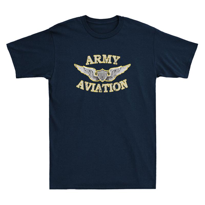 Military Shirt Men - Army Aviation Military Helicopter Or Fixed
