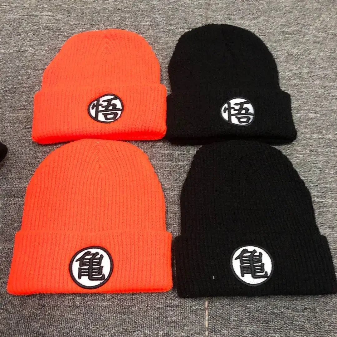 Beanie Winter Hat - Dragon Ball Embroidery Anime Cartoon Beanie