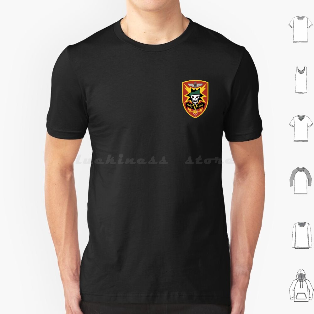 Military Shirt Men - Macv-Sog T Shirt Cotton Men Women