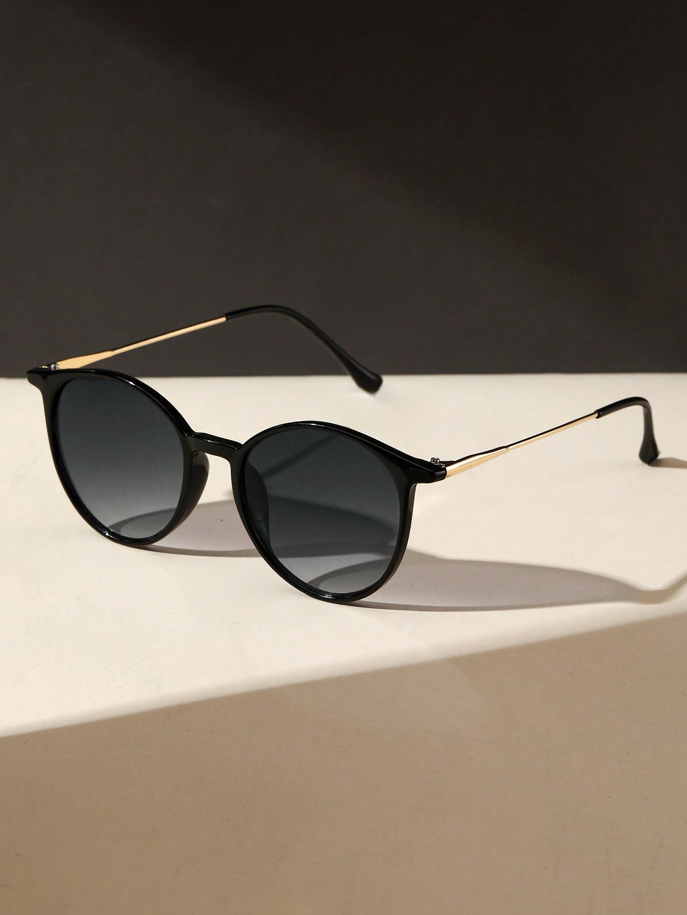 Men'S Fashion Glasses - 1PC Fashion Round Metal Women Sunglasses