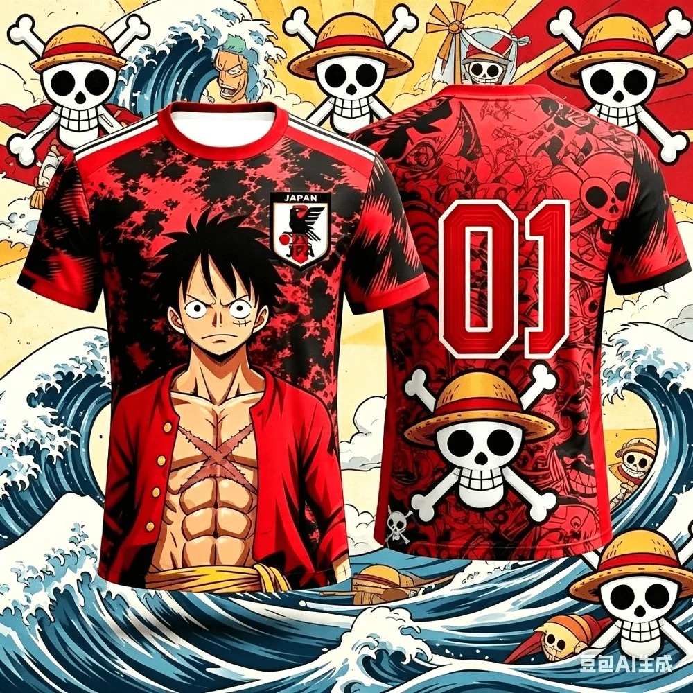 Men Fashion Kids - 2026 New Japan One Piece Luffy