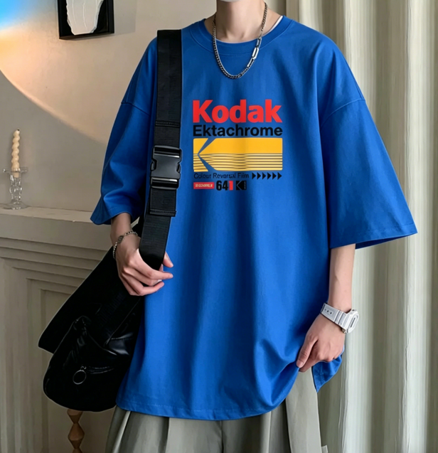 Kodak Youth Cotton T-Shirt - T - Mens Fashion Style Images 리뷰 및 가격
