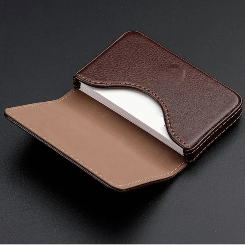 Fashion Sized Stitched PU Leat - Men'S Fashion Visiting Card 리뷰 및 가격
