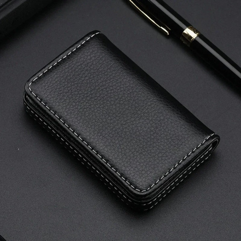 Fashion Sized Stitched PU Leat - Men'S Fashion Visiting Card 리뷰 및 가격