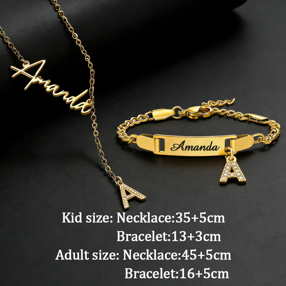Akizoom Custom Name Zircon Let - Men Fashion Kids 리뷰 및 가격