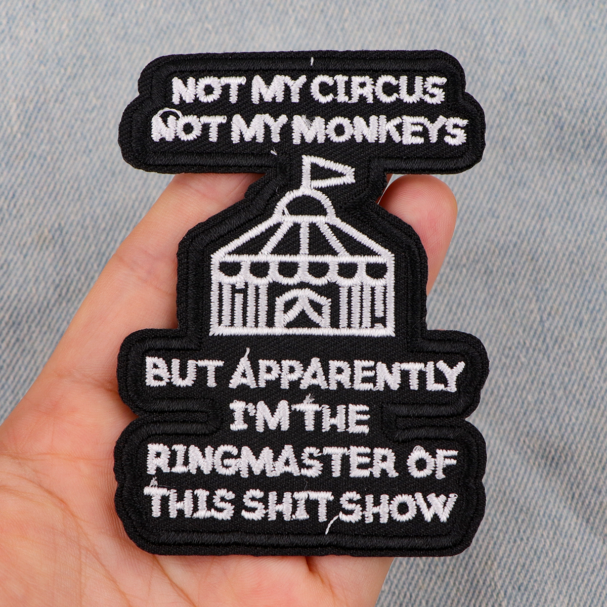 Quotes Patches On Clothes Funn - Men'S Fashion Quotes 리뷰 및 가격