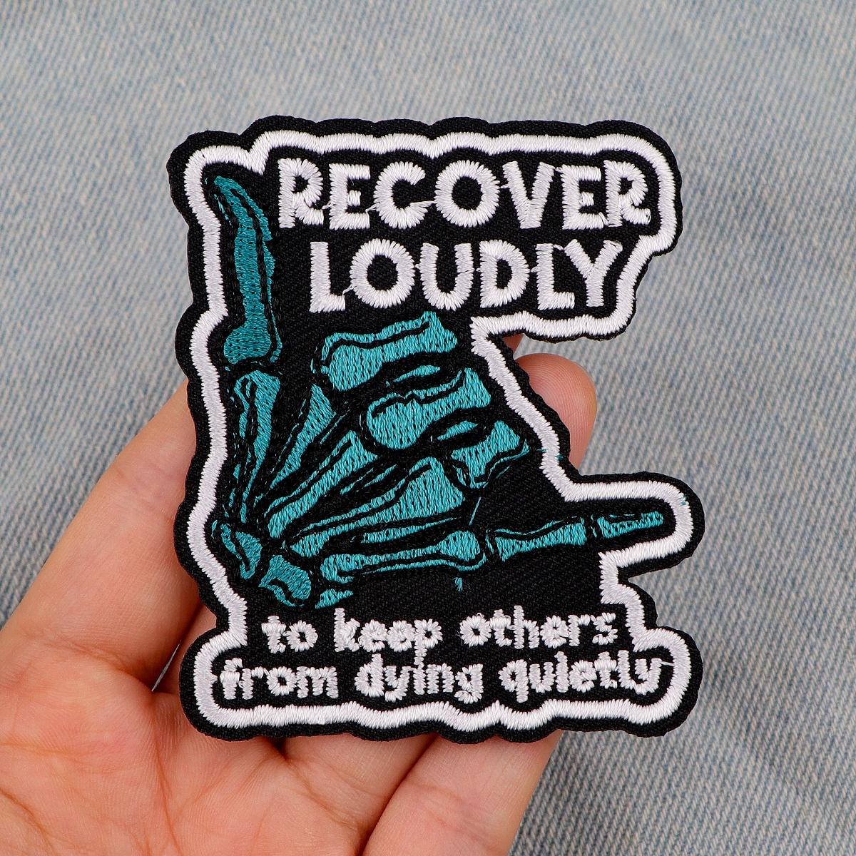 Quotes Patches On Clothes Funn - Men'S Fashion Quotes 리뷰 및 가격