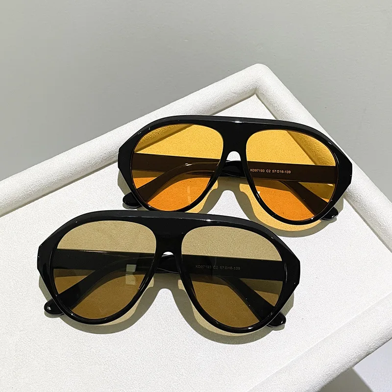 Fashion Oversized Pilot Sungla - Men'S Fashion Glasses 리뷰 및 가격