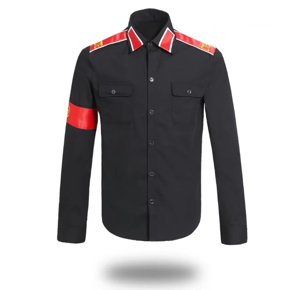 Michael Jackson Anti-War Milit - Military Shirt Men 리뷰 및 가격