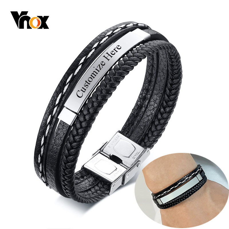 Vnox Custom Logo Name Quote En - Men'S Fashion Quotes 리뷰 및 가격