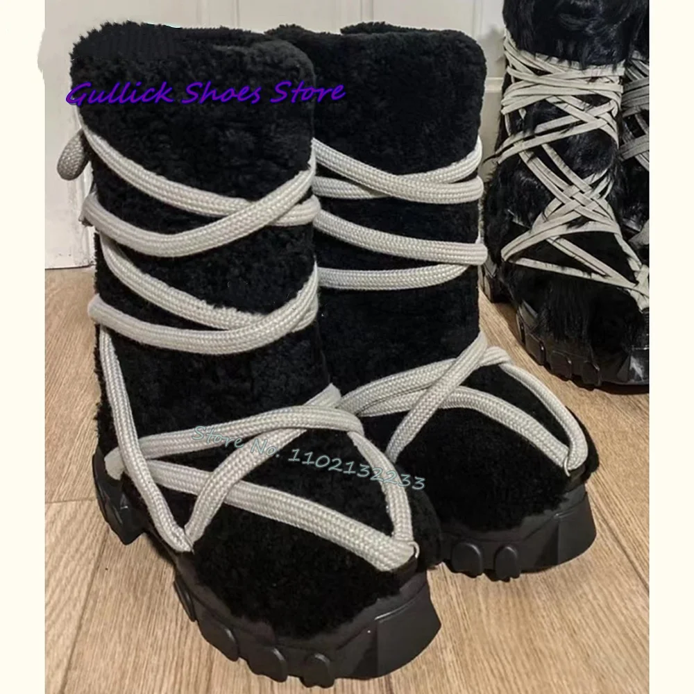 Women Black Plush Thick Sole S - Men Fashion Kids 리뷰 및 가격
