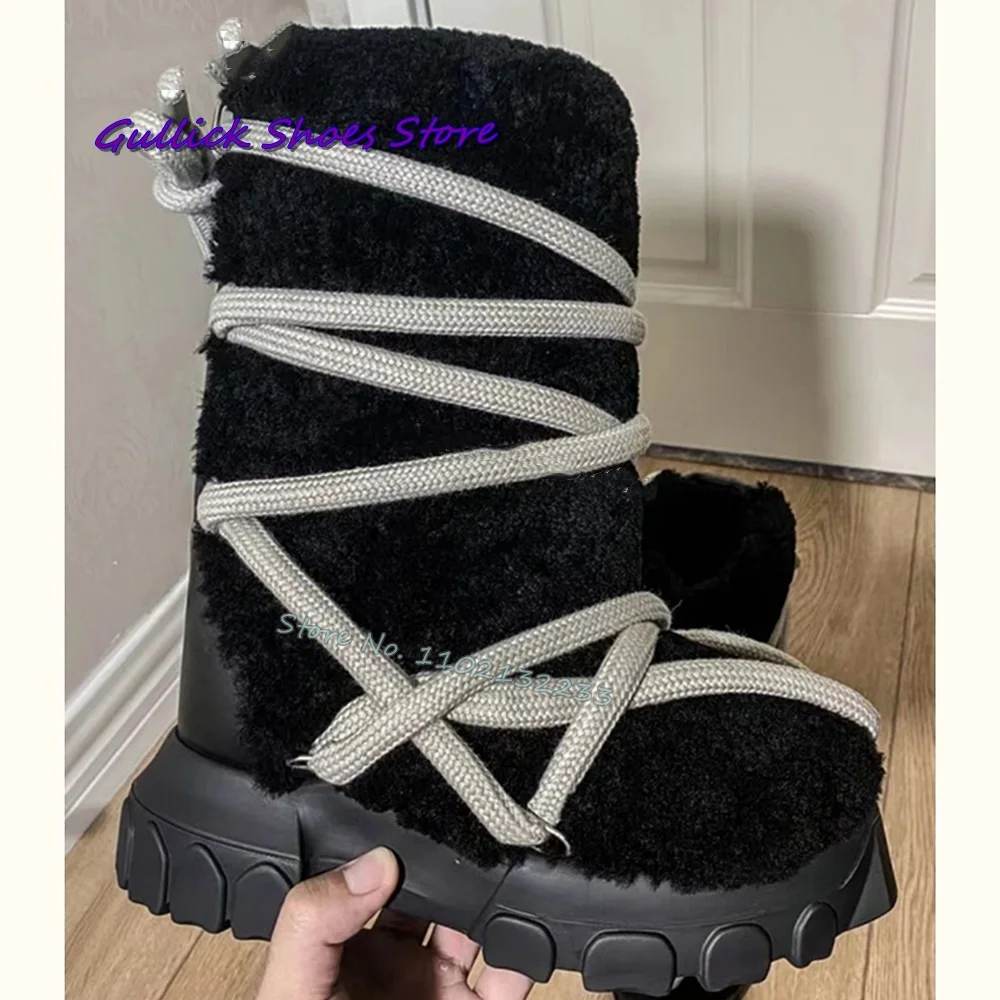 Women Black Plush Thick Sole S - Men Fashion Kids 리뷰 및 가격
