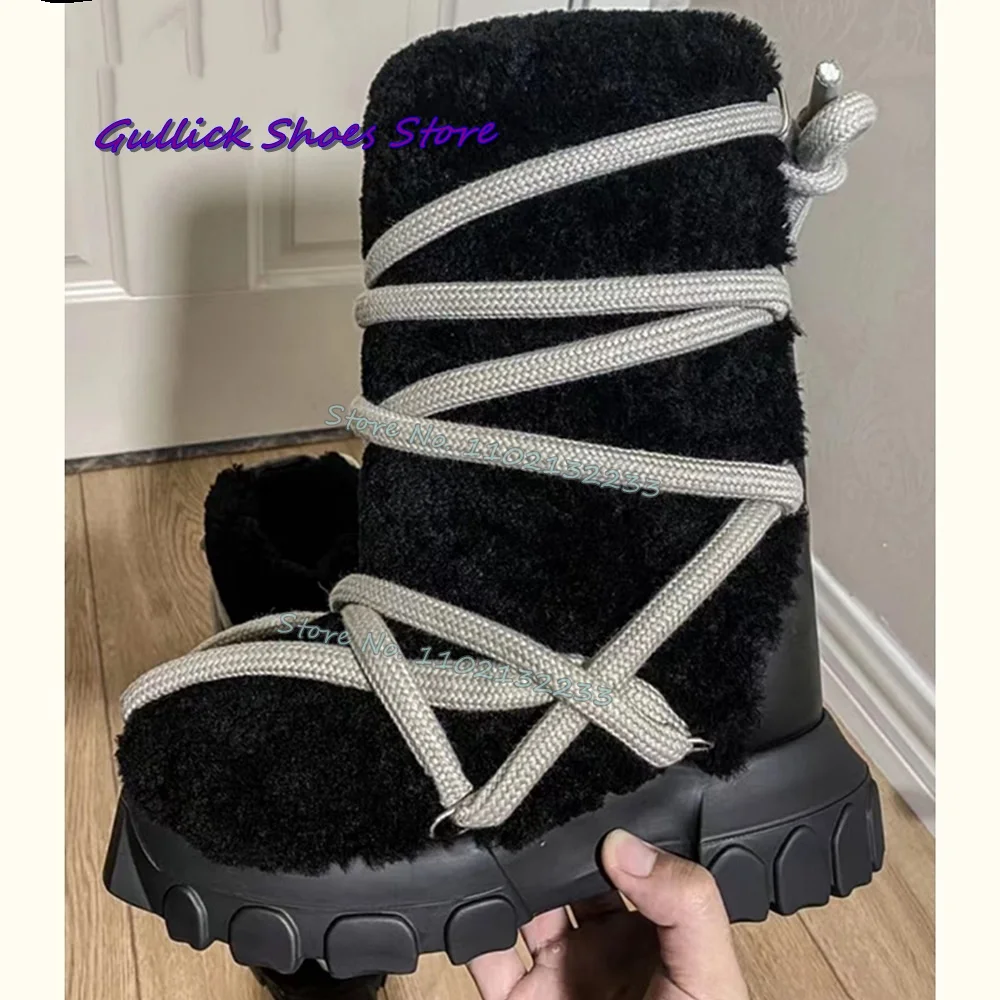 Women Black Plush Thick Sole S - Men Fashion Kids 리뷰 및 가격