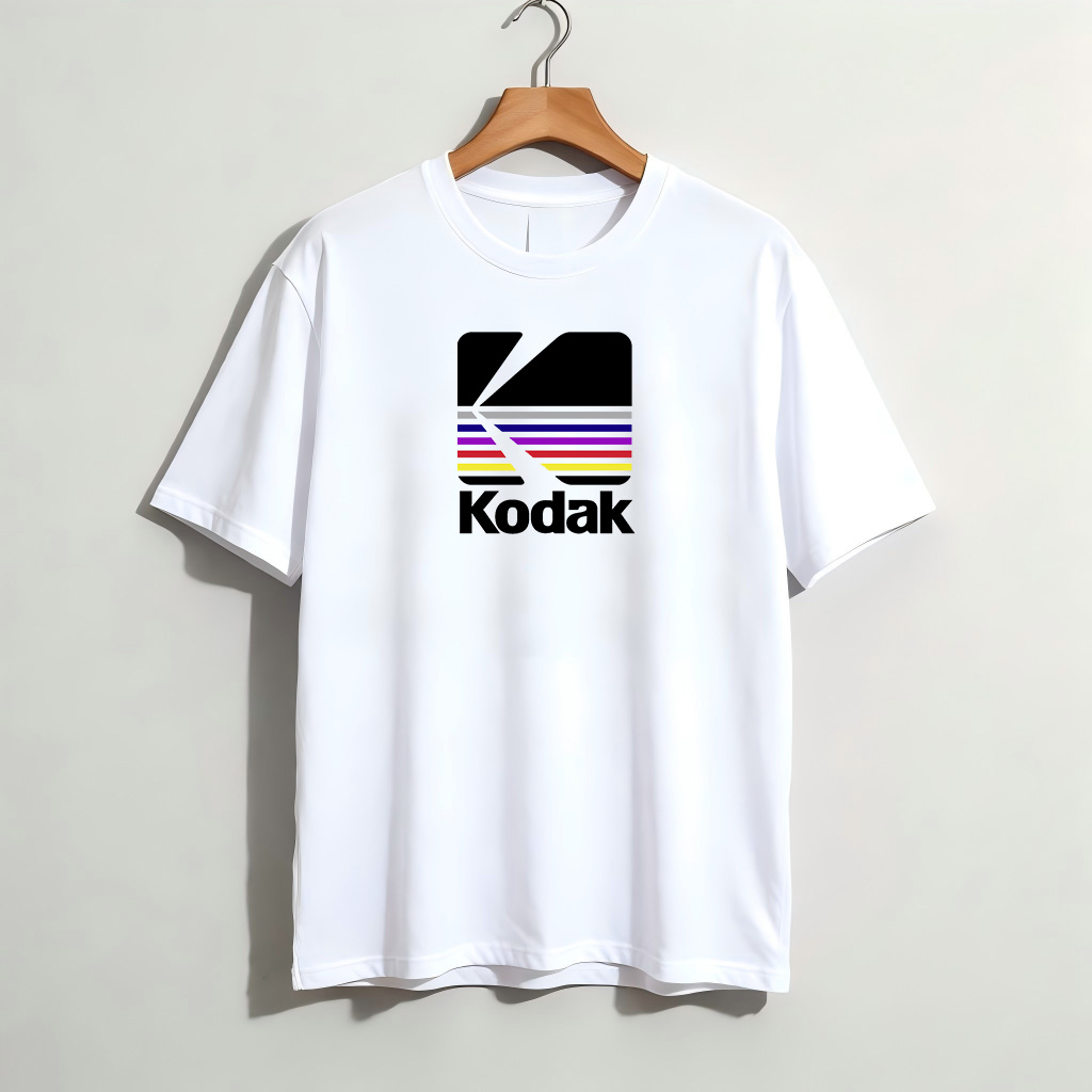 Kodak Rainbow Stripe Logo Grap - Men Fashion Photography 리뷰 및 가격