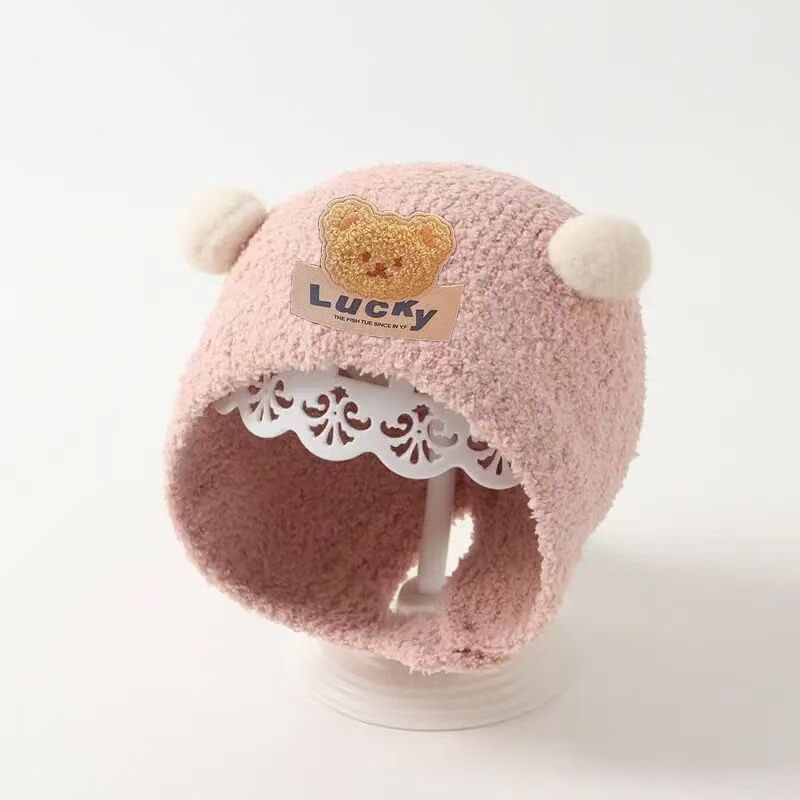 Cute Bear Baby Ear Protection  - Beanie Winter Hat 리뷰 및 가격