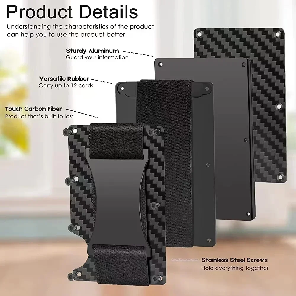 Metal Visit Card Holder Rfid W - Men'S Fashion Visiting Card 리뷰 및 가격
