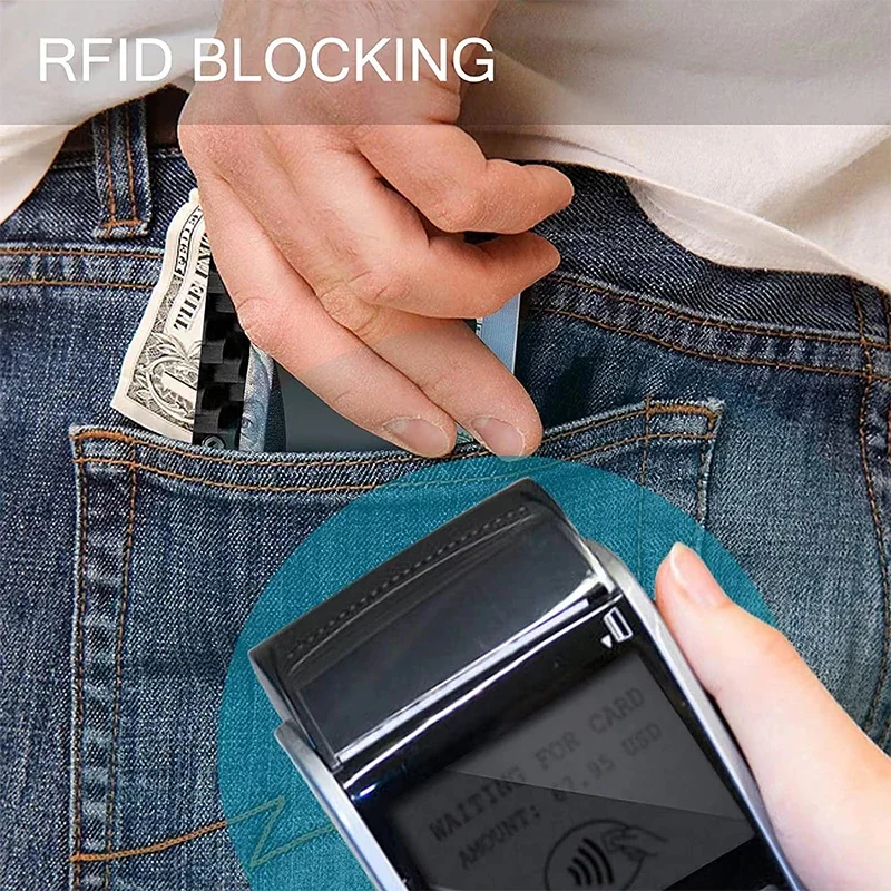 Metal Visit Card Holder Rfid W - Men'S Fashion Visiting Card 리뷰 및 가격