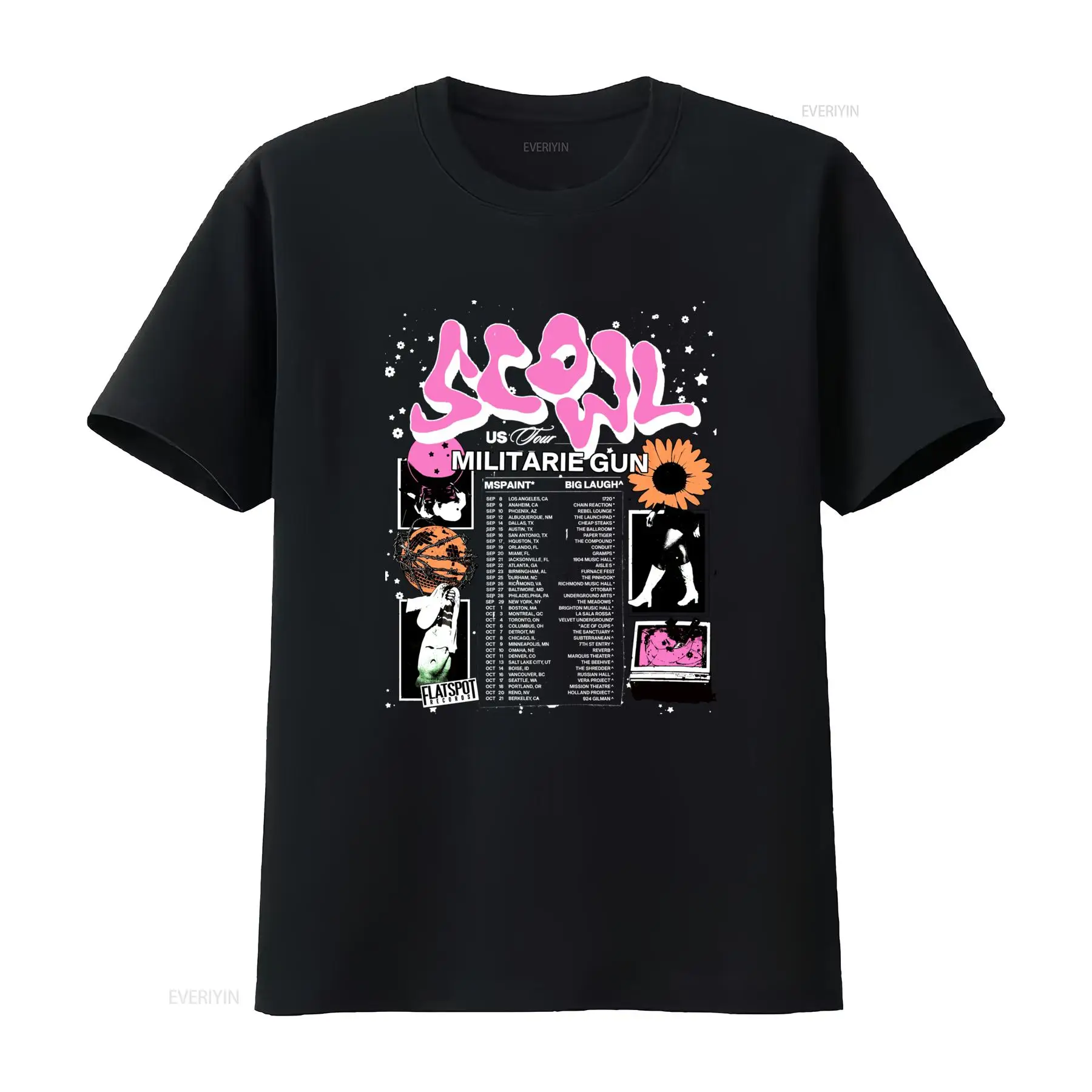 Scowl and Militarie Gun US Tou - Military Shirt Men 리뷰 및 가격