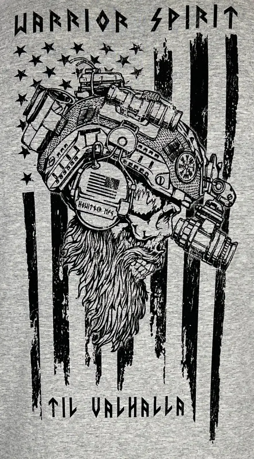 Til Valhalla. America Warrior  - Military Shirt Men 리뷰 및 가격