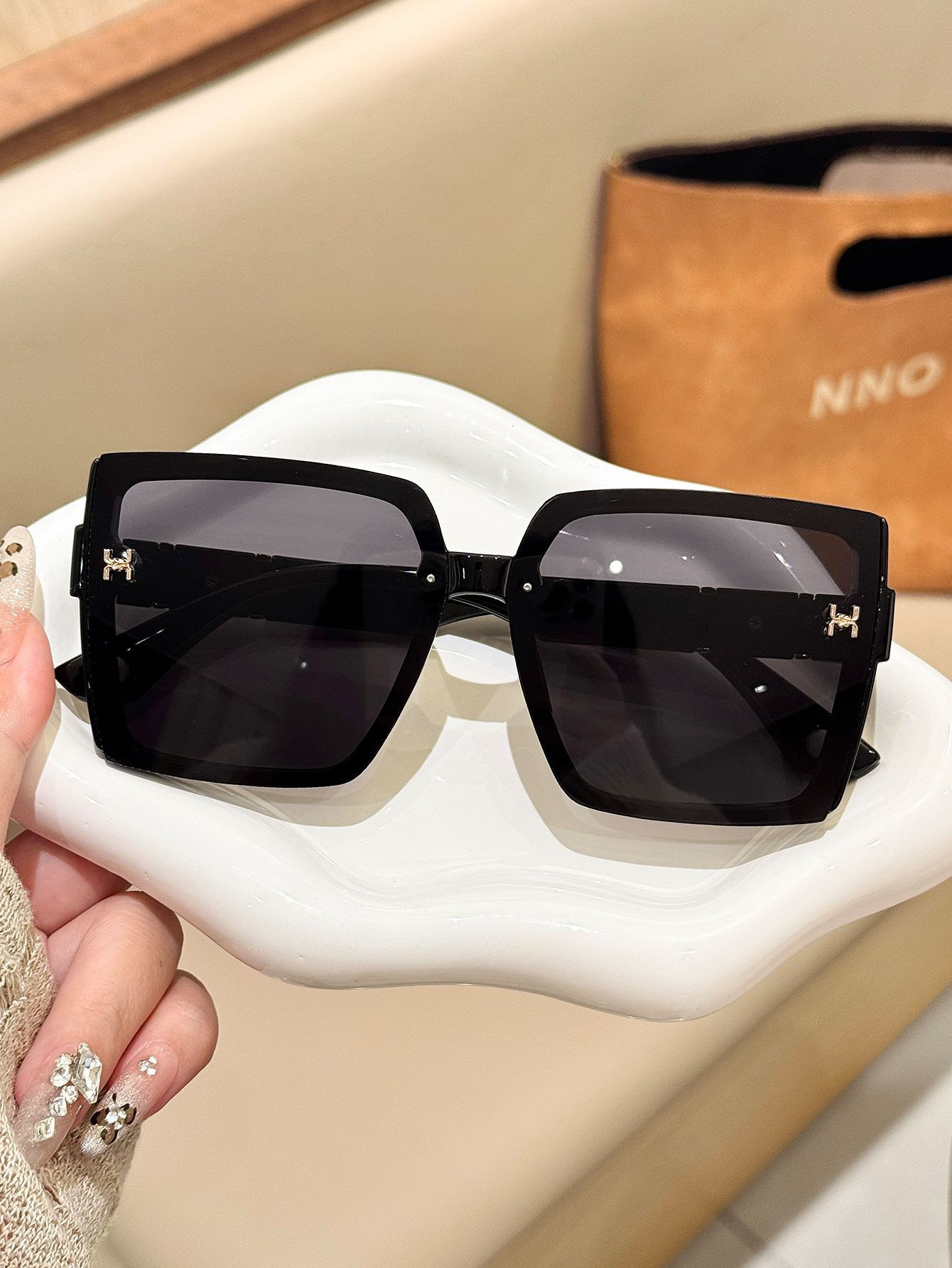 1pc high-end black frame, larg - Men Fashion Photography 리뷰 및 가격
