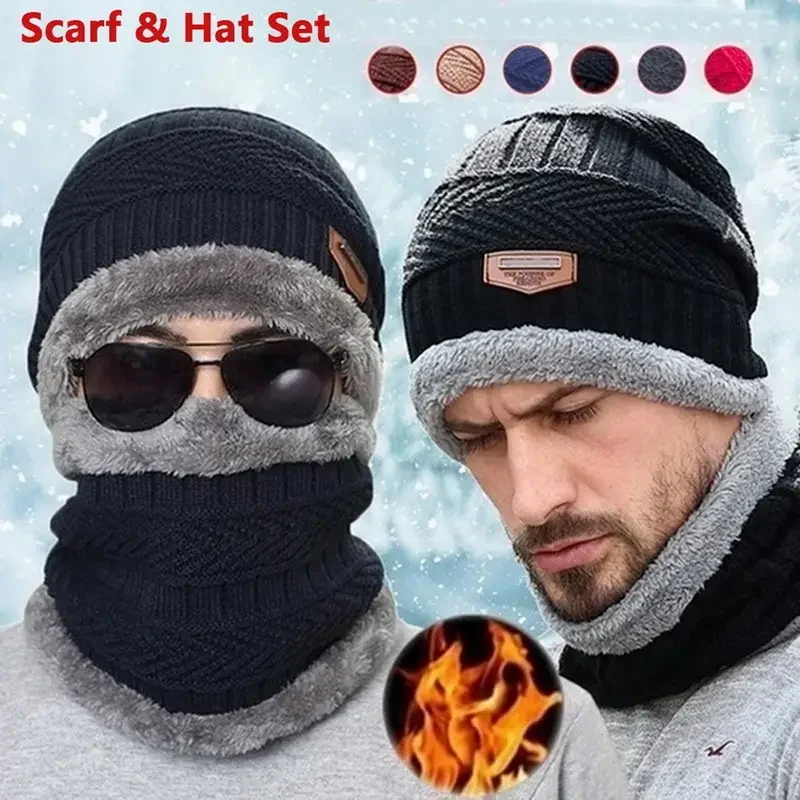 Winter Knit Hat & Scarf Set fo - Beanie Winter Hat 리뷰 및 가격