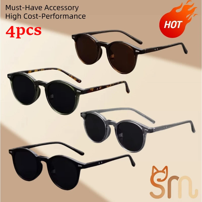 2026 Vintage Round Sunglasses  - Mens Fashion Trends 2026 리뷰 및 가격