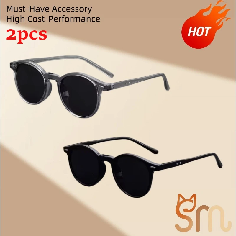 2026 Vintage Round Sunglasses  - Mens Fashion Trends 2026 리뷰 및 가격