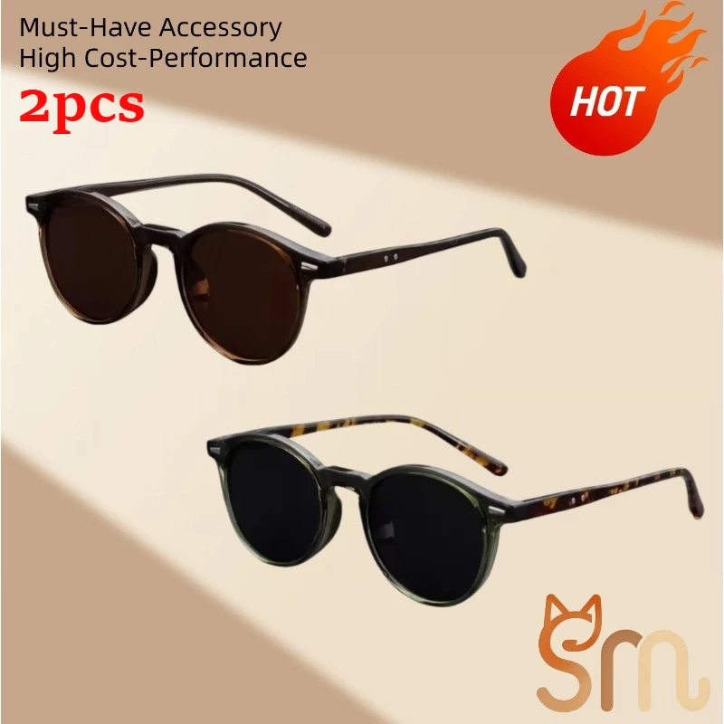 2026 Vintage Round Sunglasses  - Mens Fashion Trends 2026 리뷰 및 가격