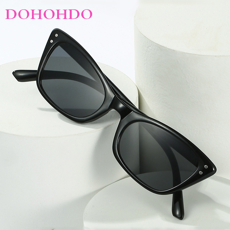 Vintage Small Cat Eye Sunglass - Men Fashion Photography 리뷰 및 가격