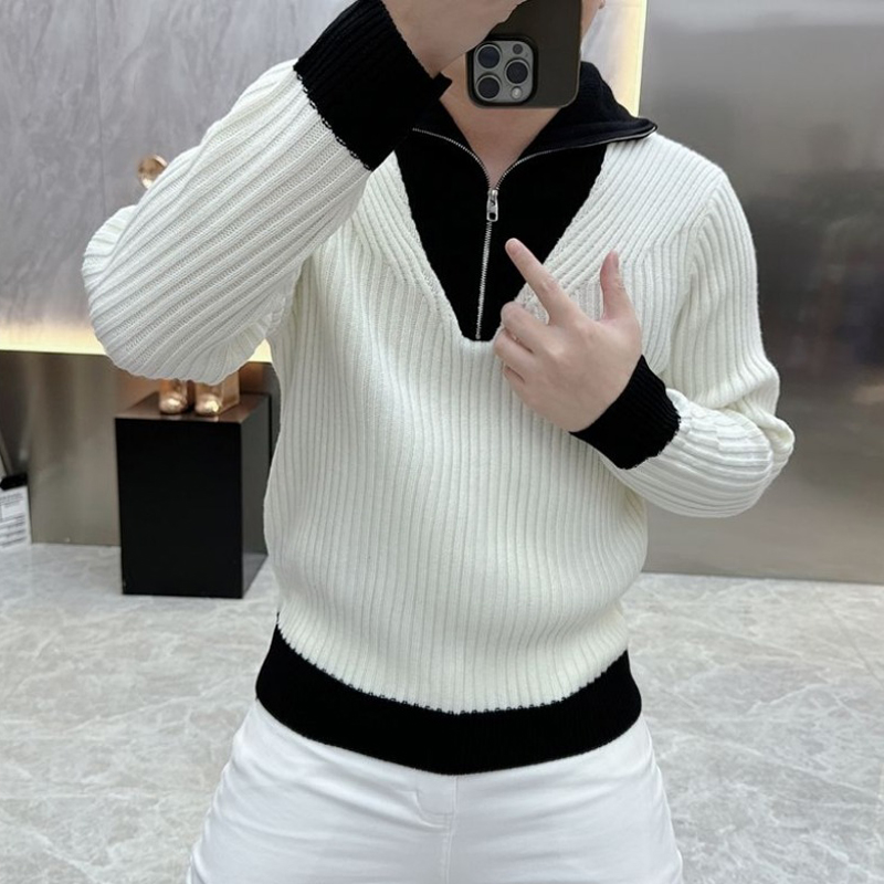 Men Korean Fashion Black White - Mens Fashion Mullet 리뷰 및 가격
