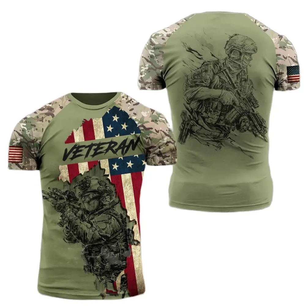 Summer New Military Printed Me - Military Shirt Men 리뷰 및 가격