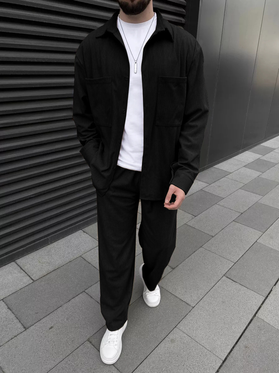 Men's corduroy two-piece outfi - Men'S Fashion Course 리뷰 및 가격