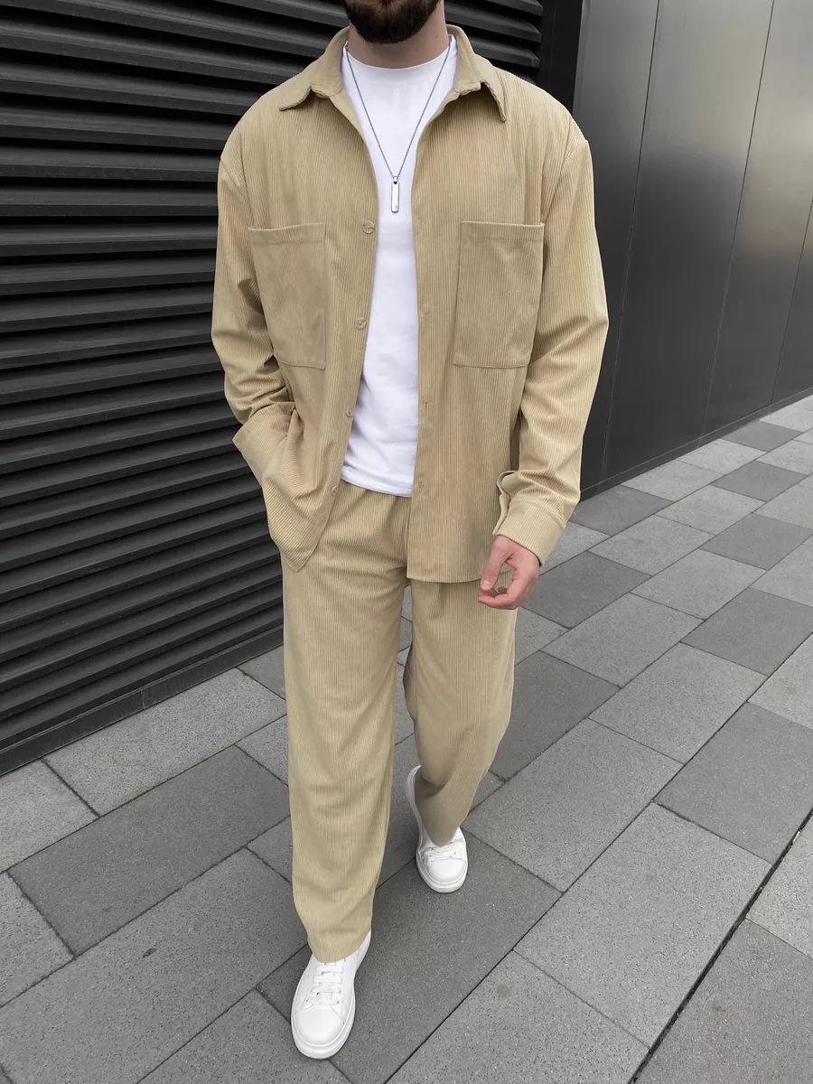 Men's corduroy two-piece outfi - Men'S Fashion Course 리뷰 및 가격