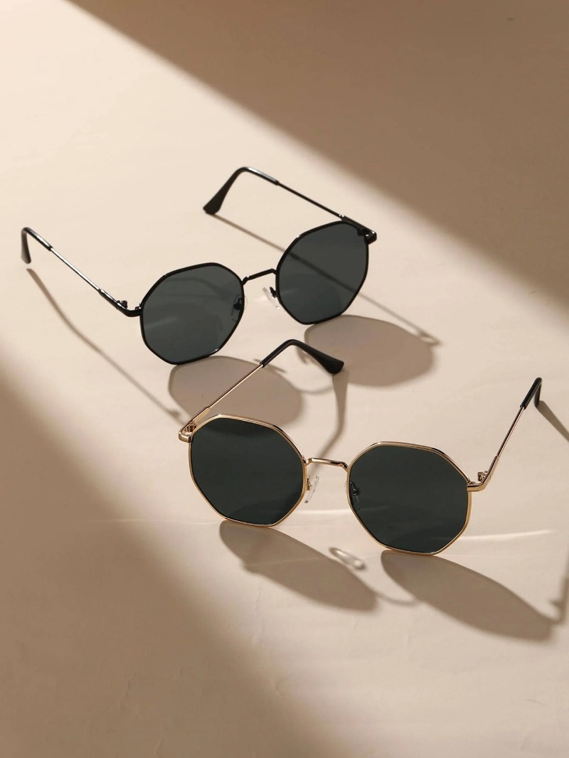 1/3 Pcs Metal Geometric-Round  - Men'S Fashion Glasses 리뷰 및 가격