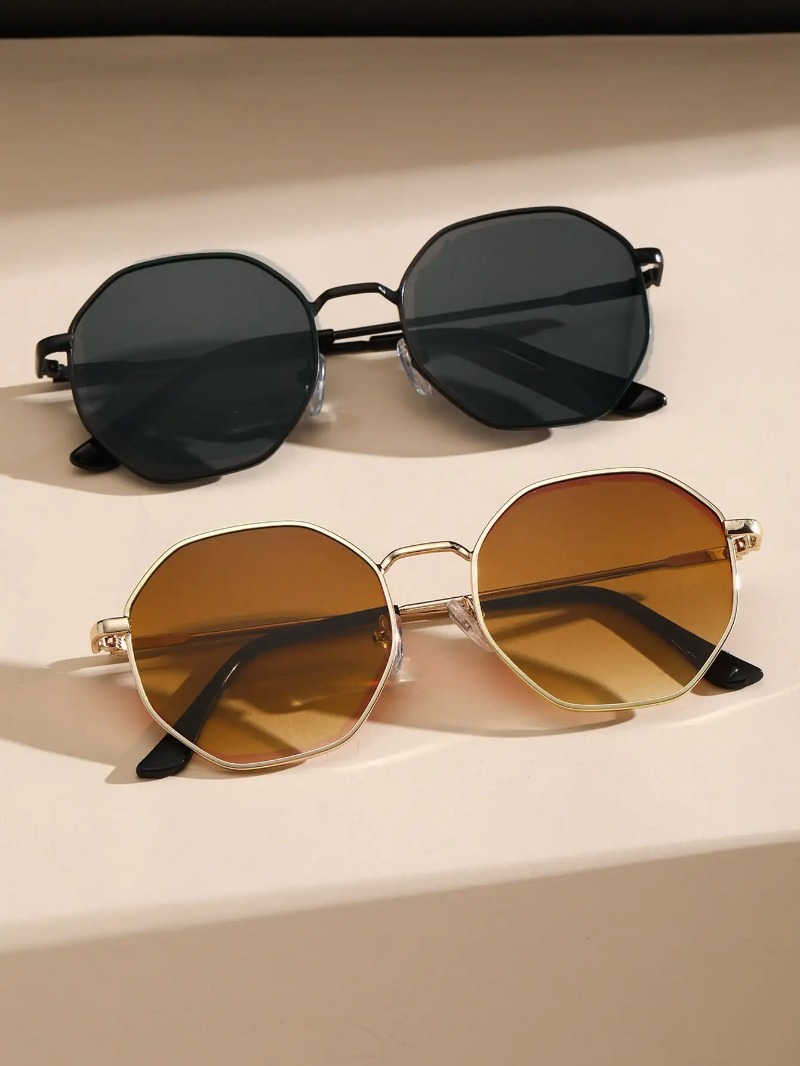 1/3 Pcs Metal Geometric-Round  - Men'S Fashion Glasses 리뷰 및 가격