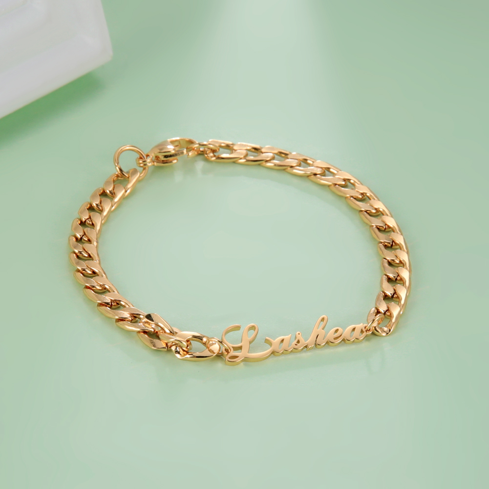 Cuban Chain Custom Name Bracel - Mens Fashion Trends 2026 리뷰 및 가격