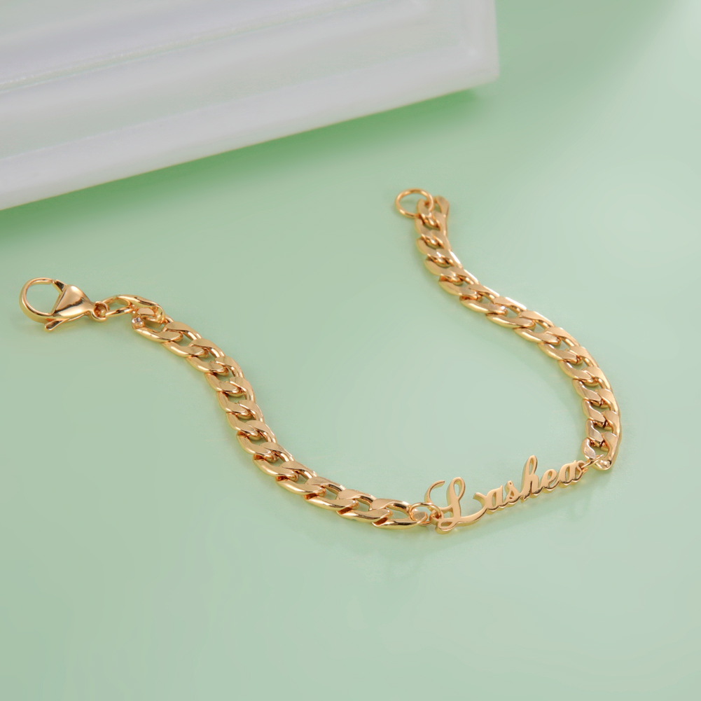 Cuban Chain Custom Name Bracel - Mens Fashion Trends 2026 리뷰 및 가격