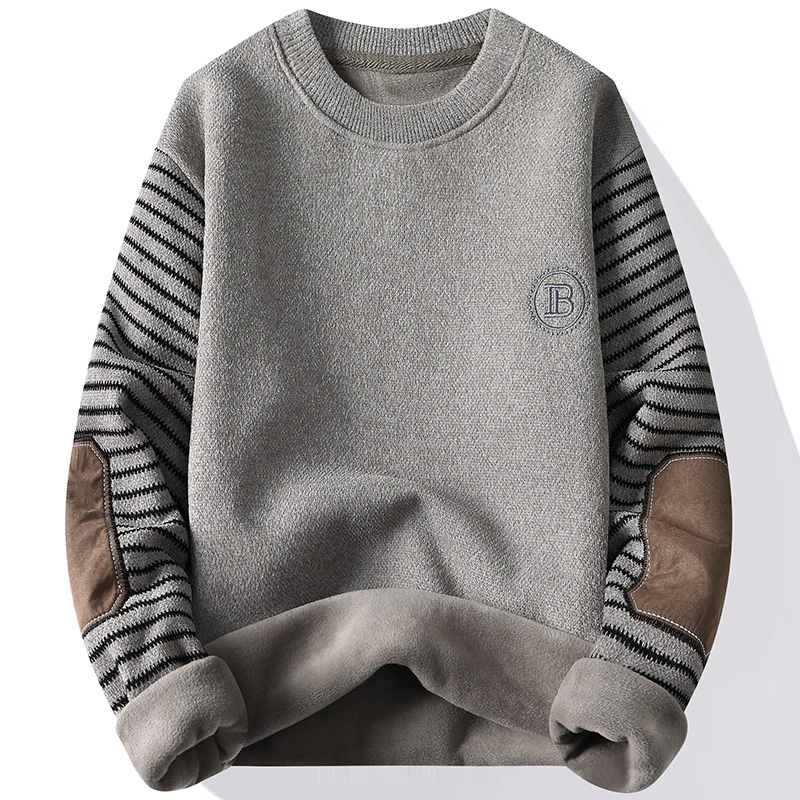 Men's Sweater Patckwork Round  - Mens Fashion Mullet 리뷰 및 가격