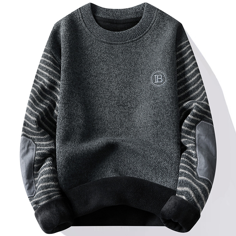 Men's Sweater Patckwork Round  - Mens Fashion Mullet 리뷰 및 가격
