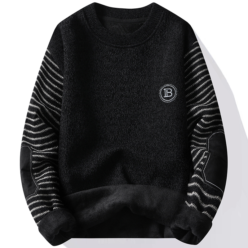 Men's Sweater Patckwork Round  - Mens Fashion Mullet 리뷰 및 가격