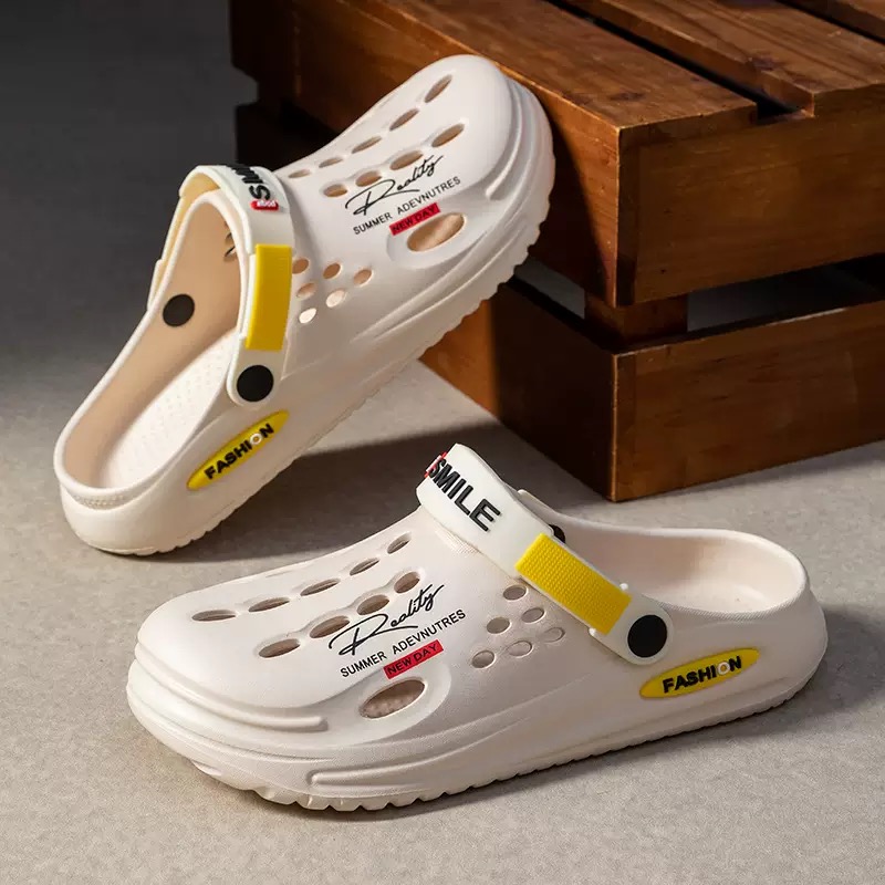 Men's Slippers EVA Hole Mens M - Mens Fashion Mullet 리뷰 및 가격