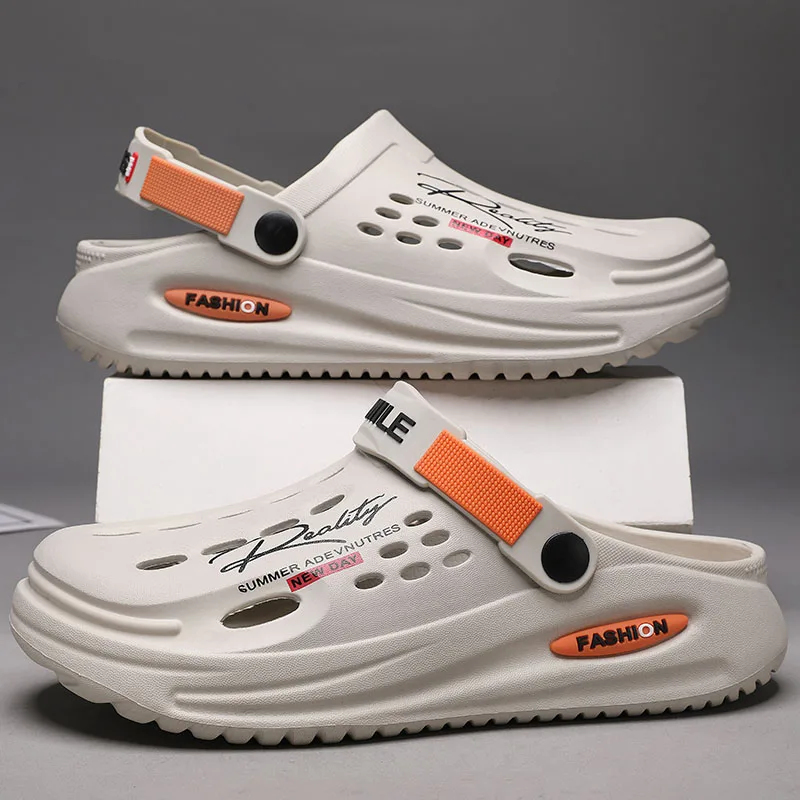 Men's Slippers EVA Hole Mens M - Mens Fashion Mullet 리뷰 및 가격