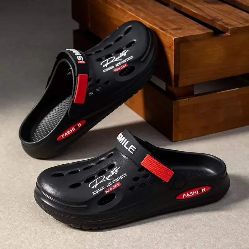 Men's Slippers EVA Hole Mens M - Mens Fashion Mullet 리뷰 및 가격