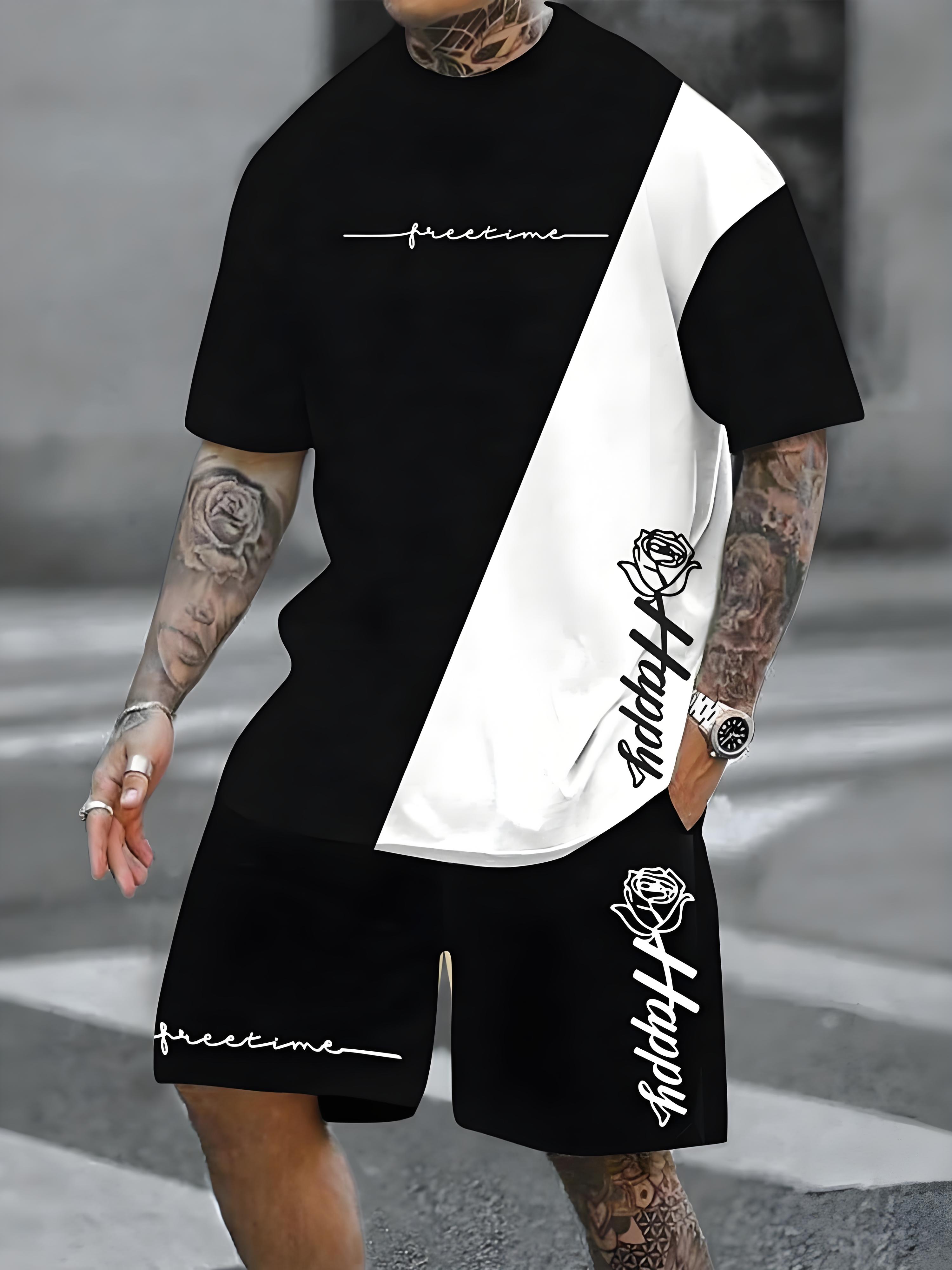 New Plus Size Men's T-shirt An - Men'S Fashion Course 리뷰 및 가격