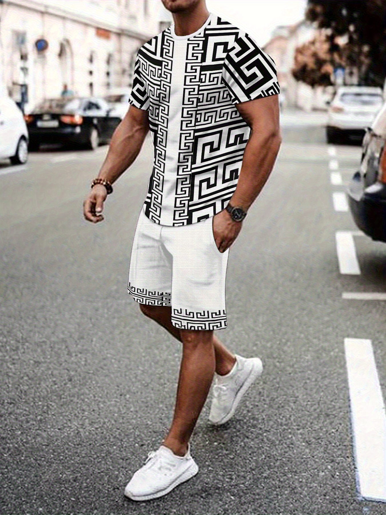 New Plus Size Men's T-shirt An - Men'S Fashion Course 리뷰 및 가격