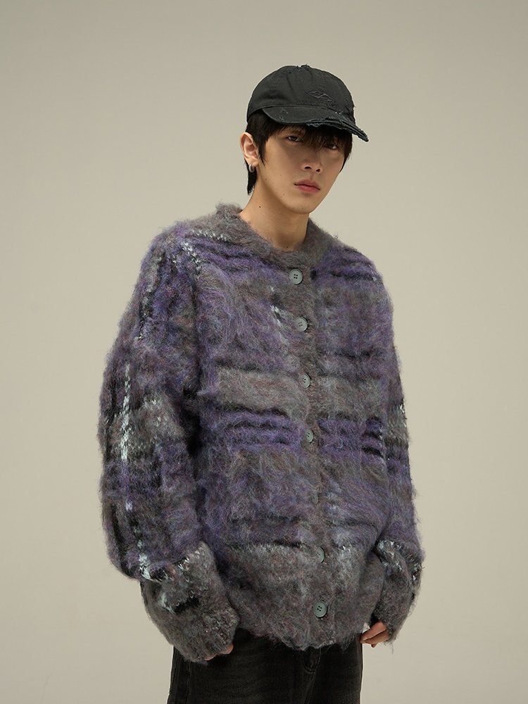 Fur Collar Pullovers Blancos M - Mens Fashion Style Images 리뷰 및 가격