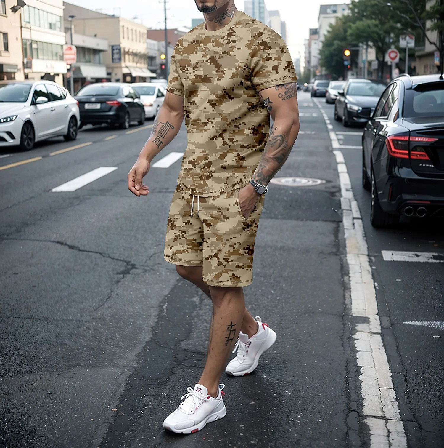 Camouflage Outdoor Tracksuits  - Military Shirt Men 리뷰 및 가격