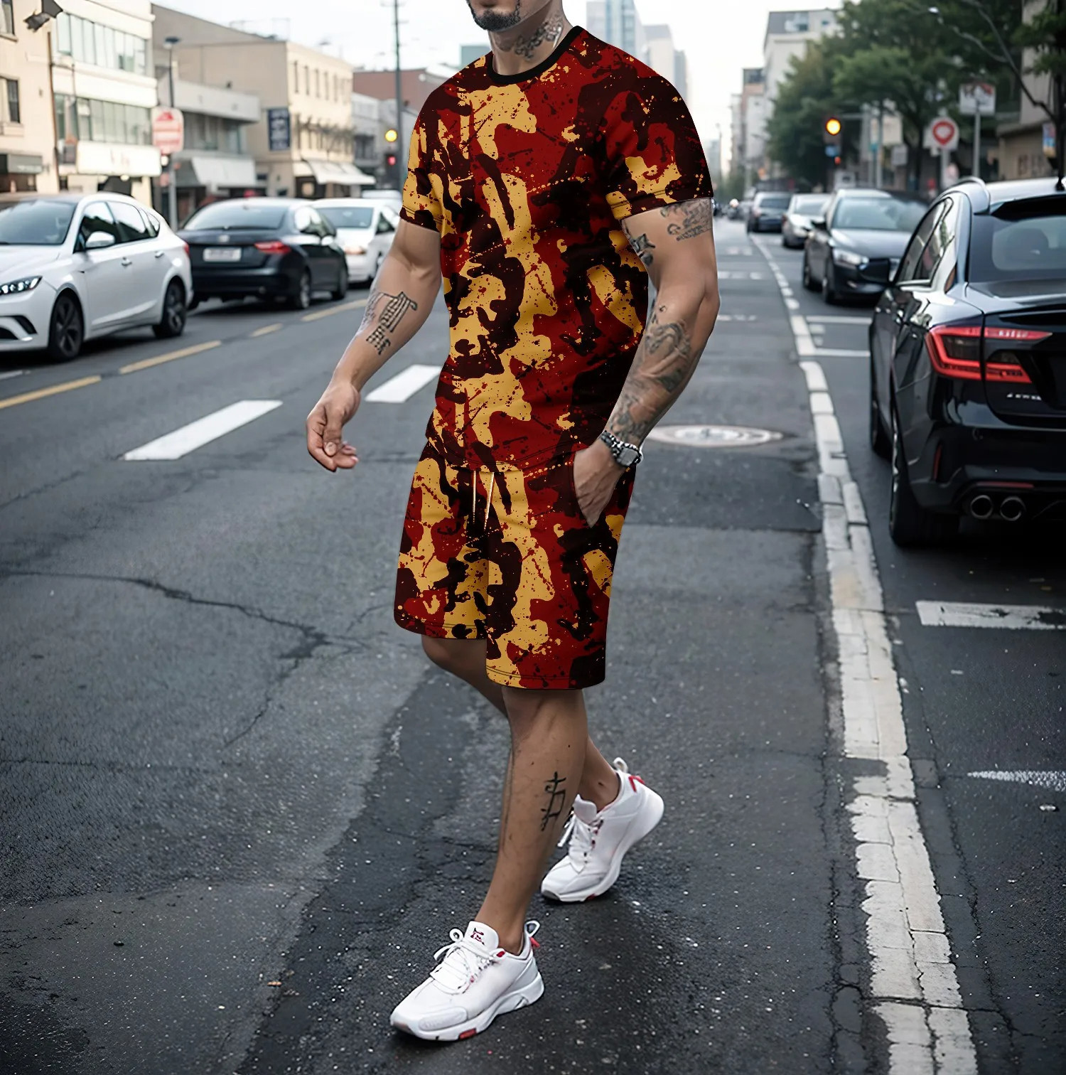 Camouflage Outdoor Tracksuits  - Military Shirt Men 리뷰 및 가격