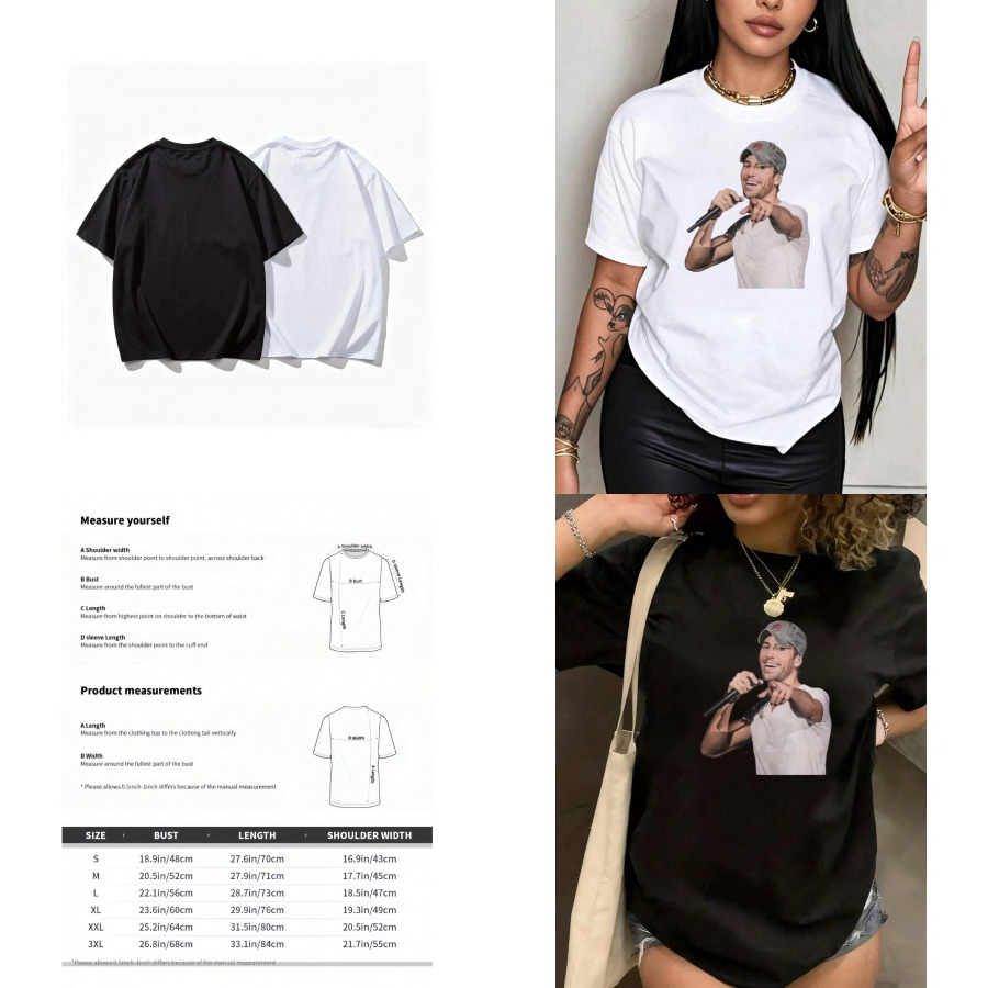 【New style】Round Neck Fun Prin - Mens Fashion Style Images 리뷰 및 가격